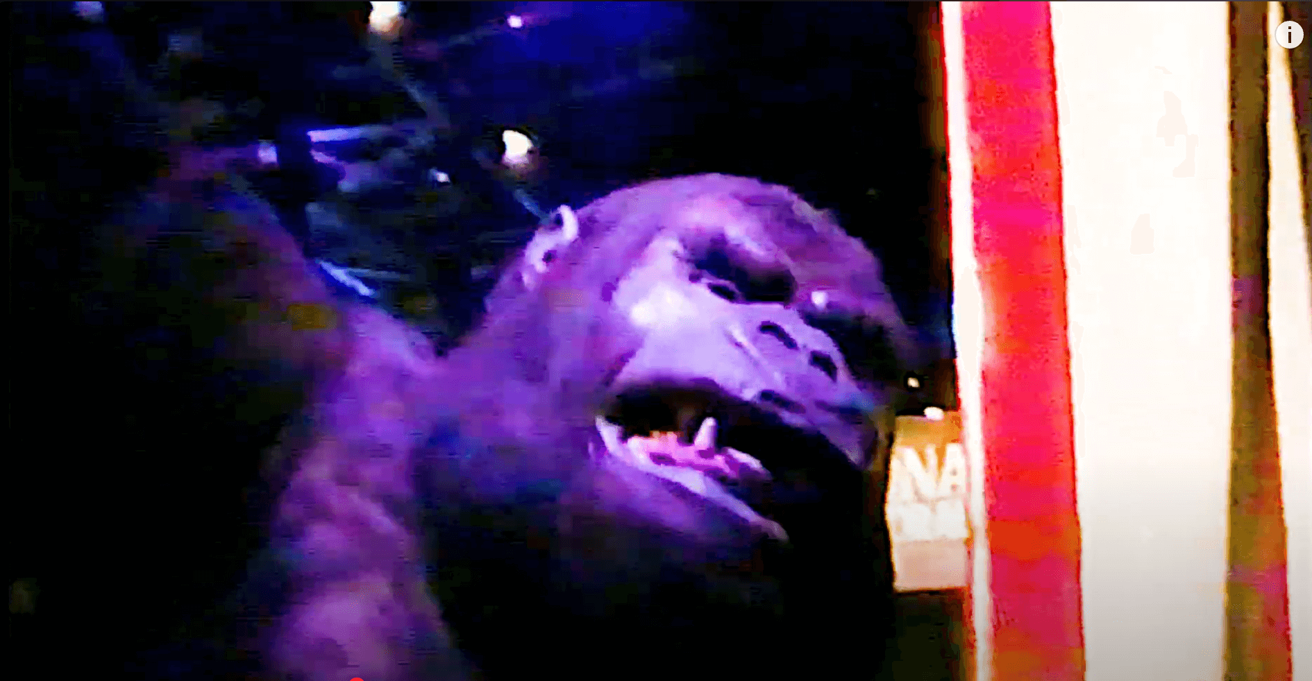 king kong ride, universal, stitch and snare