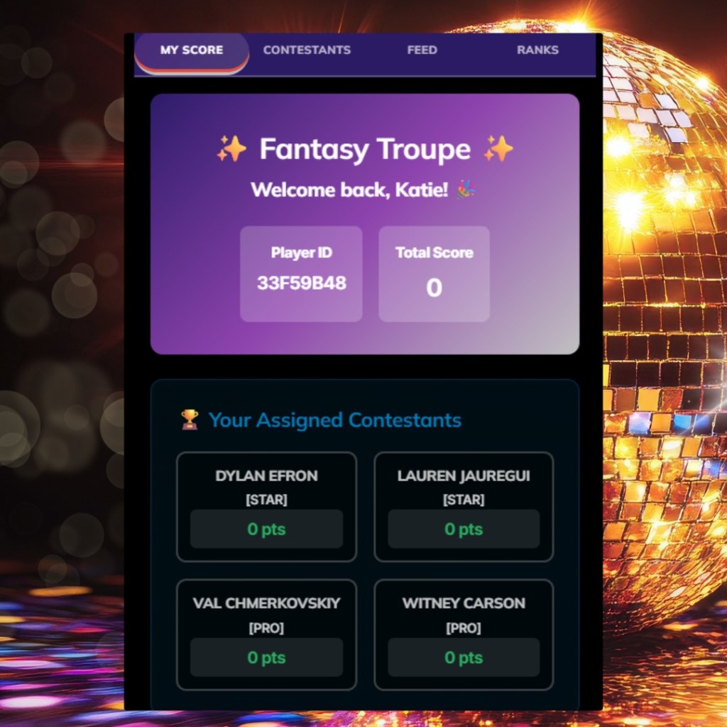 Fatasy Troup, Dancing with the Stars