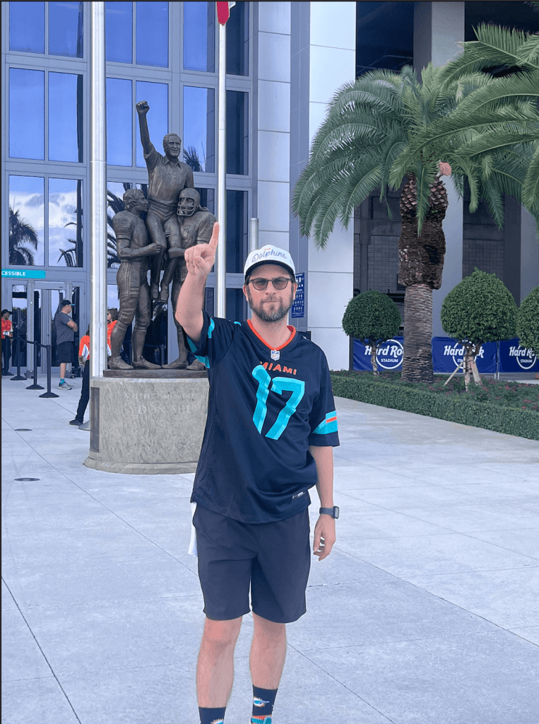 Miami Dolphins Fan blog, stitch and snare